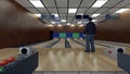 Bowling Alley 3d render design using Lumion Ã¢â¬â Interior